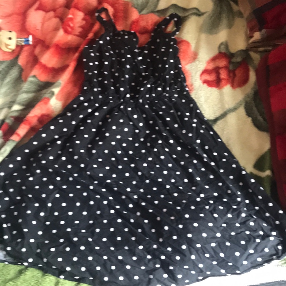 White dot dress